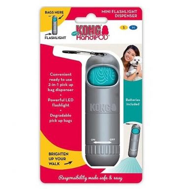 KONG - HandiPOD Flashlight & Poop Bag Dispenser